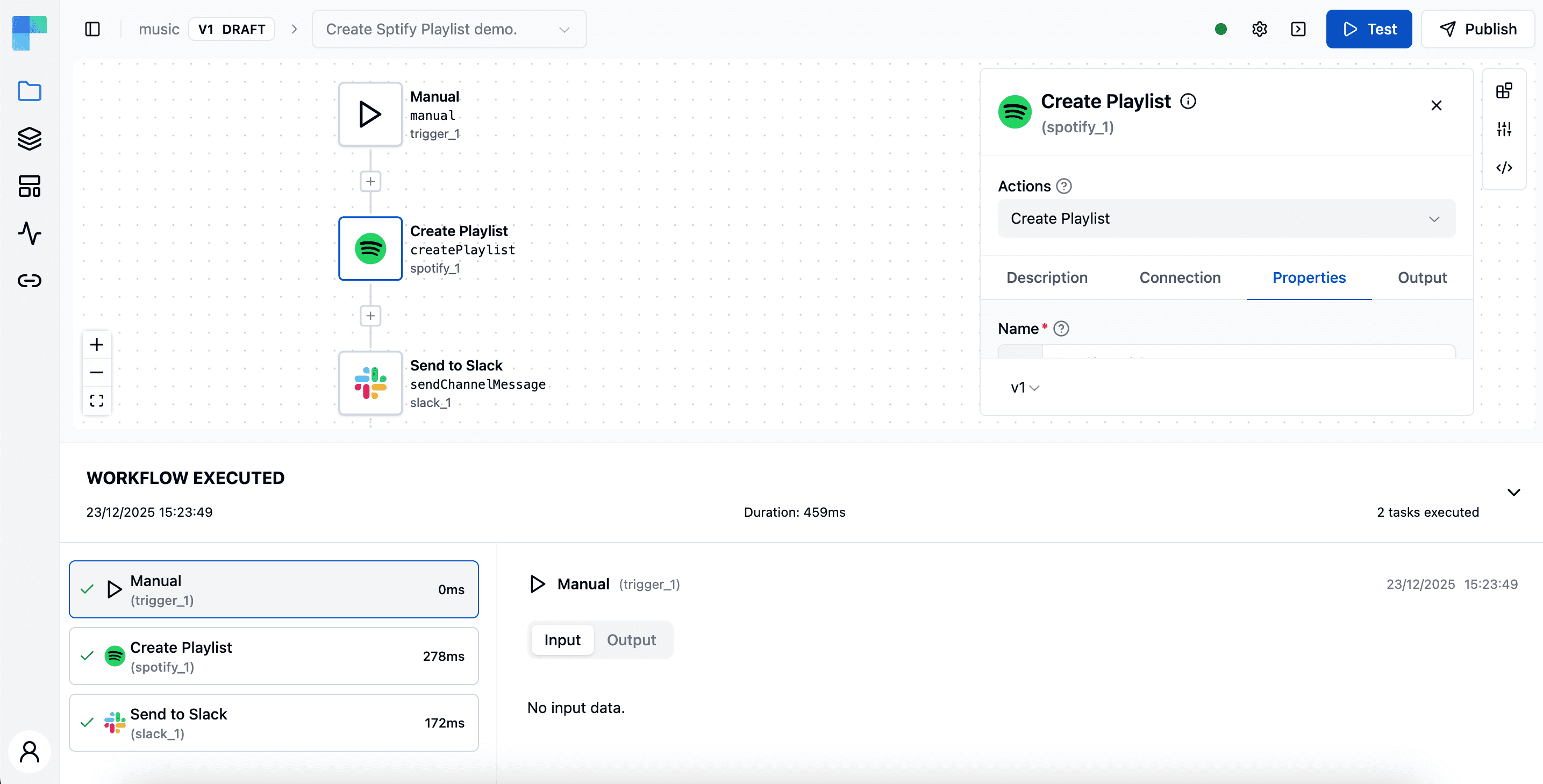 workflow execution
